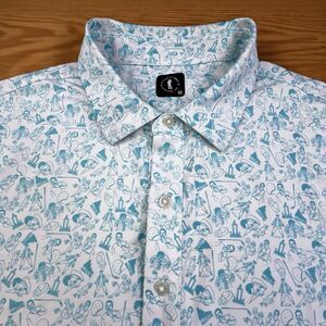 U Suck At Golf Polo Shirt Men 3XL Happy Gilmore Happy Place Shooter McGavin